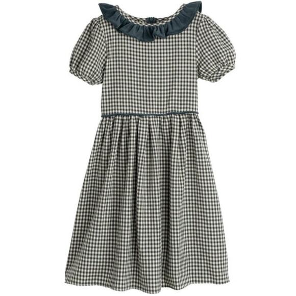 Maison Me Green Plaid Sofia Girls Dress Size 10 - Picture 1 of 6